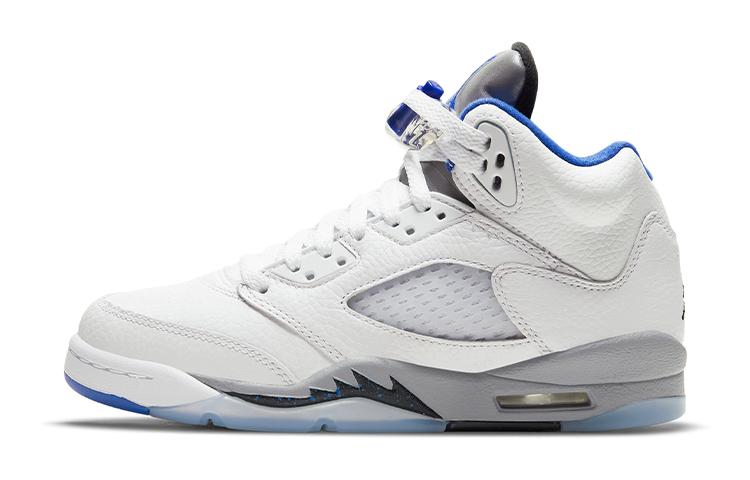 

Кеды унисекс Jordan Air Jordan 5 Retro Stealth 2.0 TPU GS белые 35.5 EU, Белый, Air Jordan 5 Retro Stealth 2.0 TPU GS