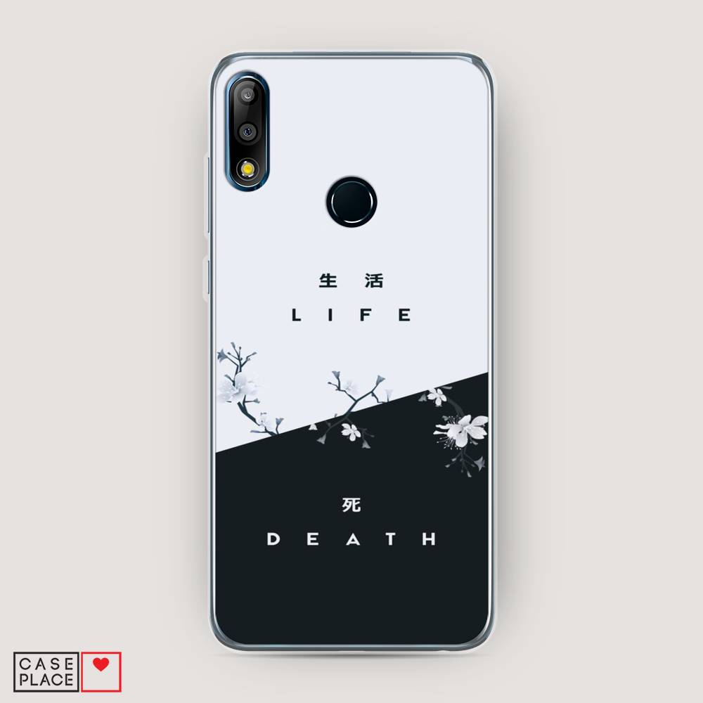 фото Чехол awog "life and death" для asus zenfone max pro (m2) zb631kl