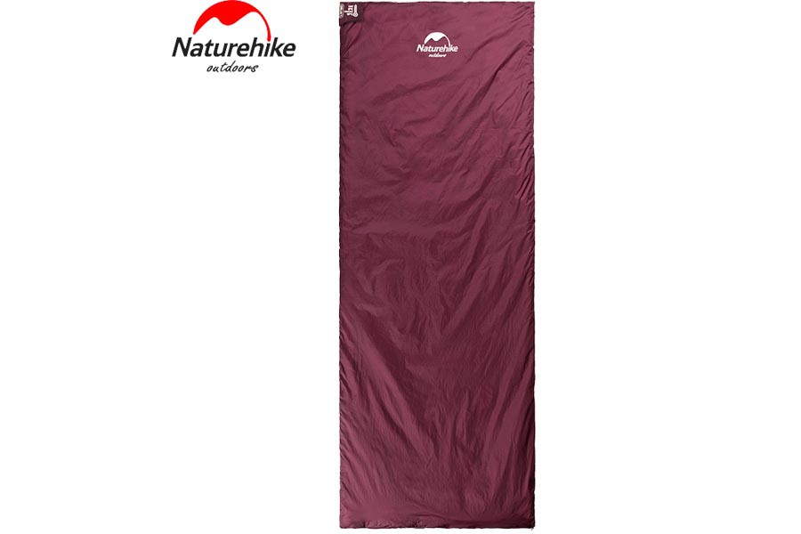 фото Спальный мешок naturehike mini ultralight sleeping bag l burgundy red