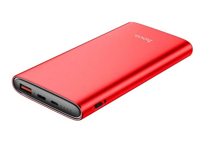 фото Внешний аккумулятор hoco power bank j83 standard 10000mah red