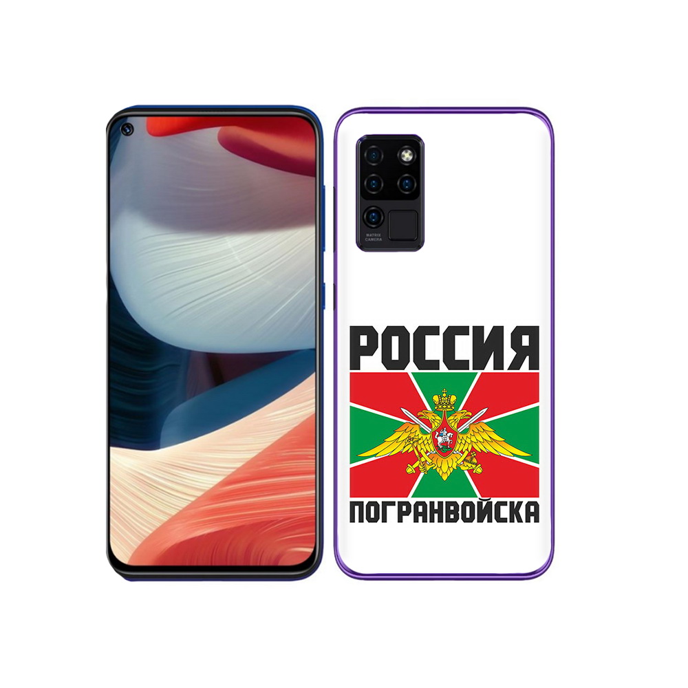 

Чехол MyPads Tocco для Oukitel C21 погранвойска, Прозрачный, Tocco