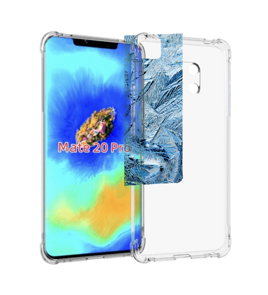 

Чехол MyPads обледенение для Huawei Mate 20 Pro/Mate 20 RS 6.39, Прозрачный, Tocco