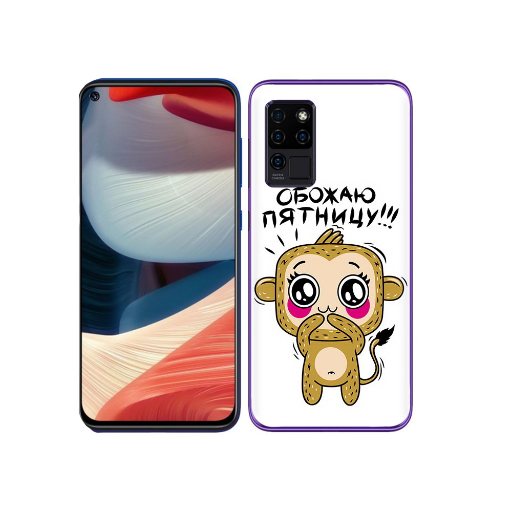

Чехол MyPads Tocco для Oukitel C21 обожаю пятницу, Прозрачный, Tocco