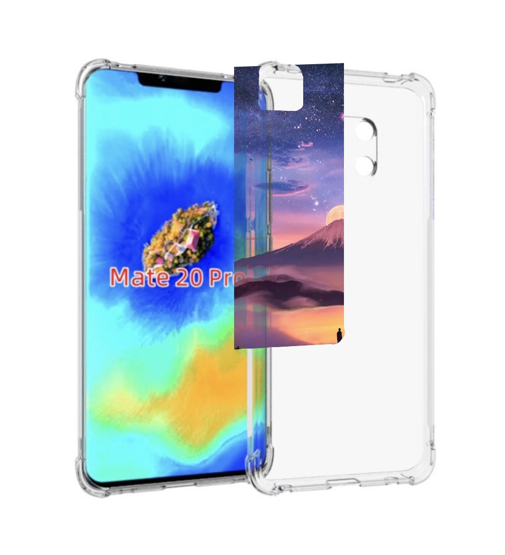 

Чехол MyPads ночь-в-горах для Huawei Mate 20 Pro/Mate 20 RS 6.39, Прозрачный, Tocco