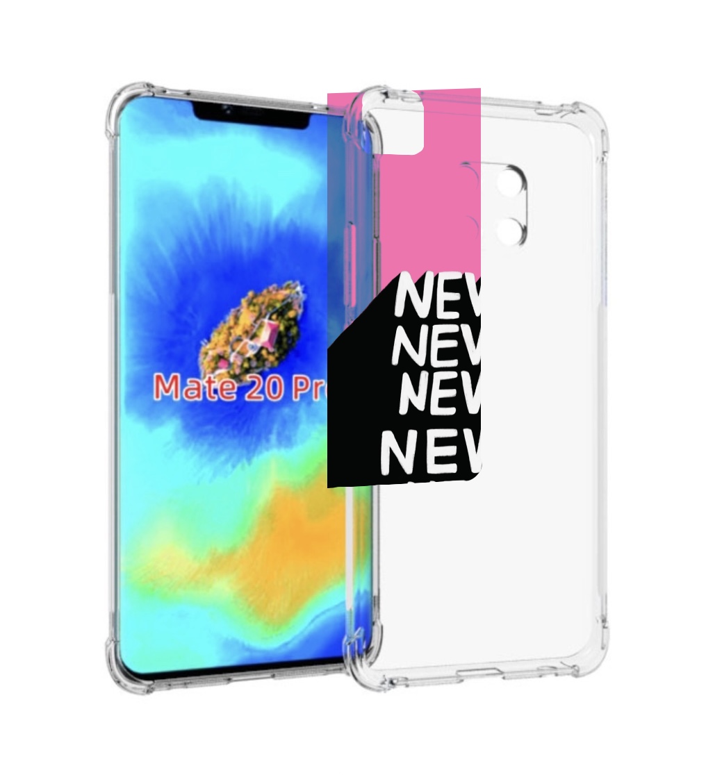

Чехол MyPads никогда для Huawei Mate 20 Pro/Mate 20 RS 6.39, Прозрачный, Tocco