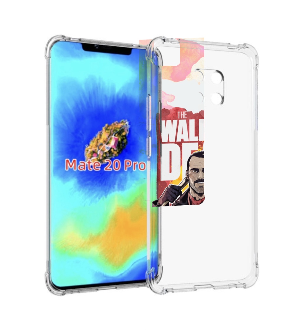 

Чехол MyPads ниган-смит для Huawei Mate 20 Pro/Mate 20 RS 6.39, Прозрачный, Tocco