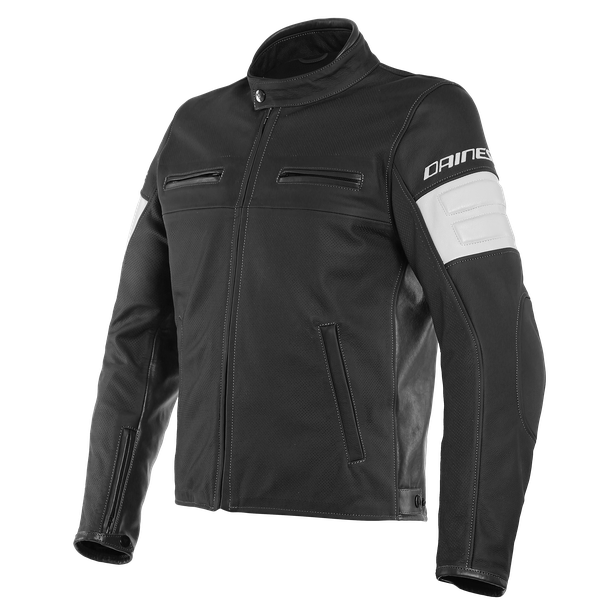 

Куртка кожаная Dainese SAN DIEGO PERFORATED Black (р.48)
