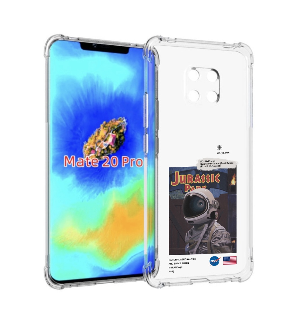 Чехол MyPads наса-в-юрском-парке для Huawei Mate 20 Pro/Mate 20 RS 6.39