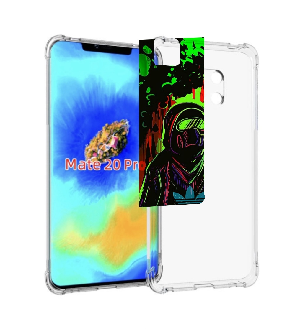 

Чехол MyPads мужчина в красках адидас для Huawei Mate 20 Pro/Mate 20 RS 6.39, Прозрачный, Tocco