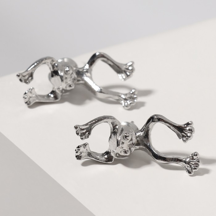 

Серьги из бижутерного сплава Queen Fair Лягушка, Лягушка