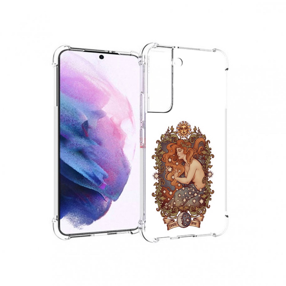 

Чехол MyPads Tocco для Samsung Galaxy S22 звездная девушка абстракция (PT194926.508.351), Прозрачный, Tocco