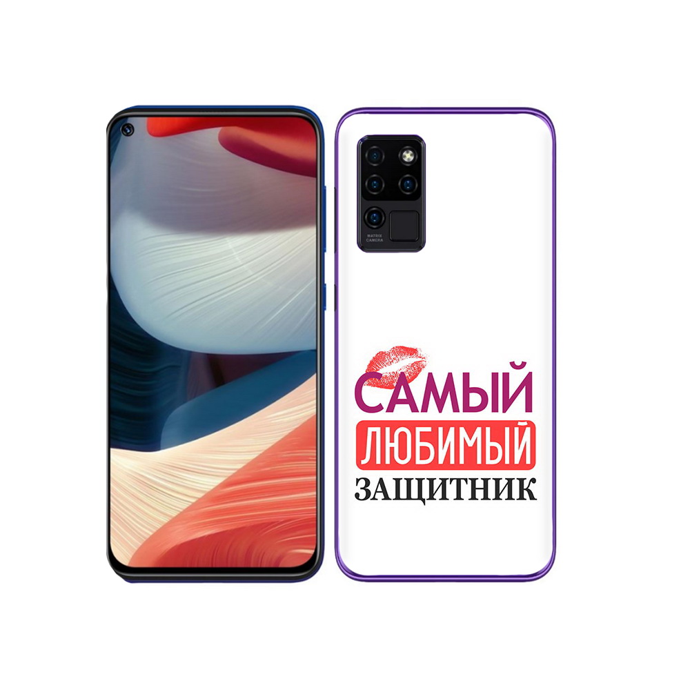 

Чехол MyPads Tocco для Oukitel C21 любимый защитник, Прозрачный, Tocco