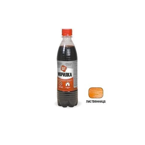 

Морилка водная ПЭТ лиственница 0,5 л Царицынские краски