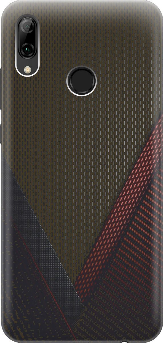 

Чехол на Honor 10 Lite/Huawei P Smart (2019) "Полотна", Красный;черный, 2772