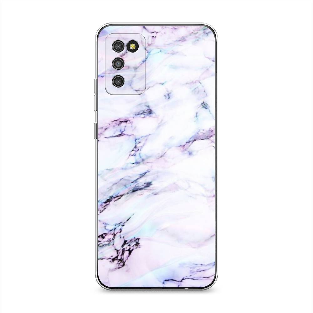 

Чехол на Samsung Galaxy A02s "Радужный мрамор", Серый;фиолетовый, 2102350-3