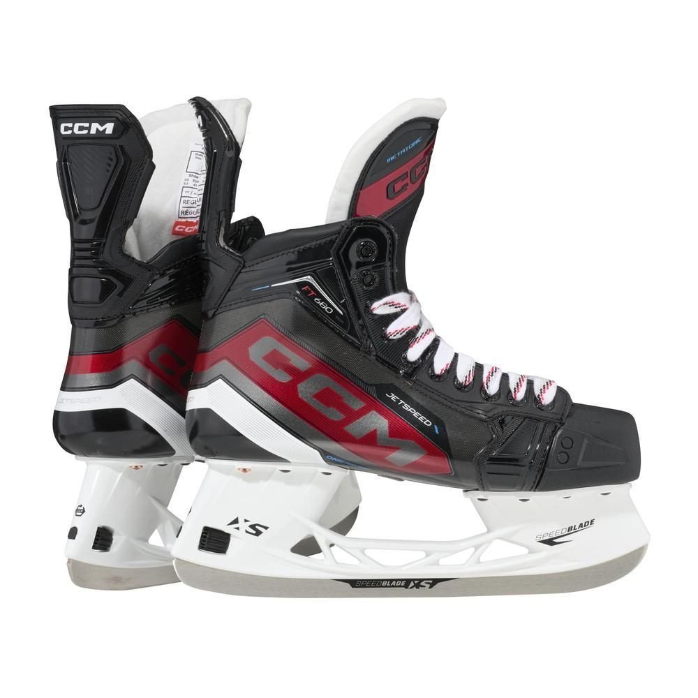 

Коньки хоккейные CCM Jetspeed FT680 черный 45, Черный;серый, Jetspeed FT680
