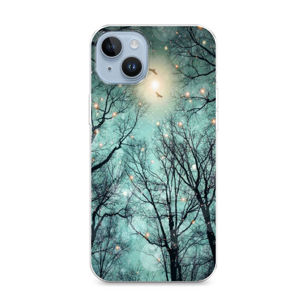 

Чехол Awog на Apple iPhone 14 / Айфон 14 "Лес в сумерках", 15150-4