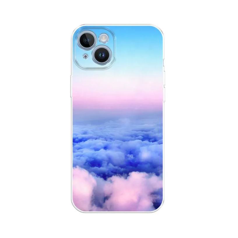 

Чехол Awog на Apple iPhone 14 / Айфон 14 "Облака", Разноцветный, 15150-4