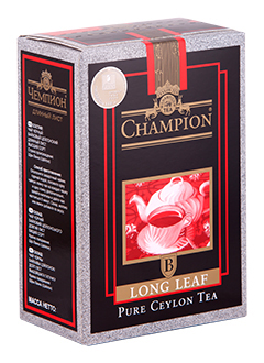 

Чай черный Champion Long Leaf 100 г