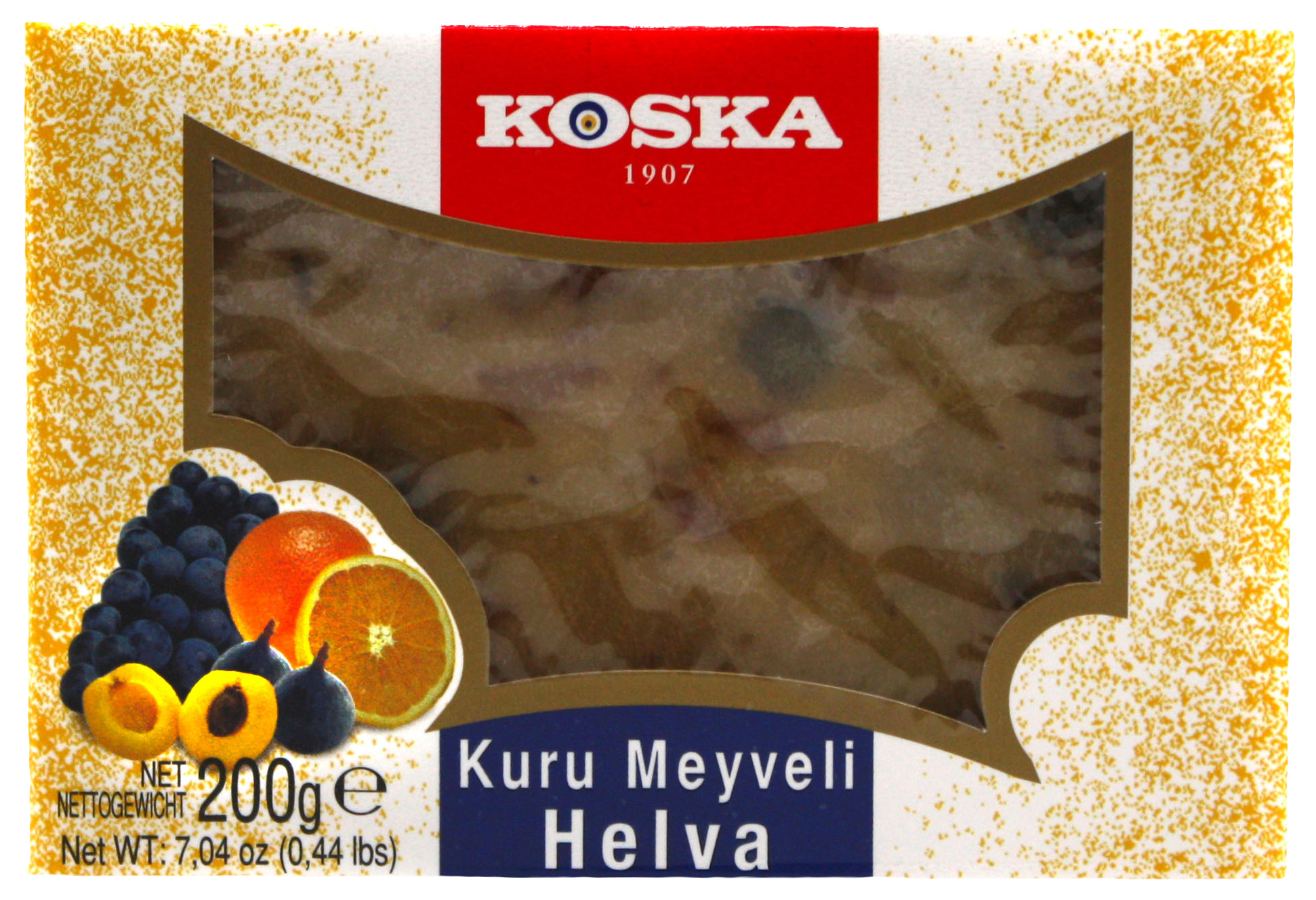 

Халва Koska кунжутная с сухофруктами 200 г