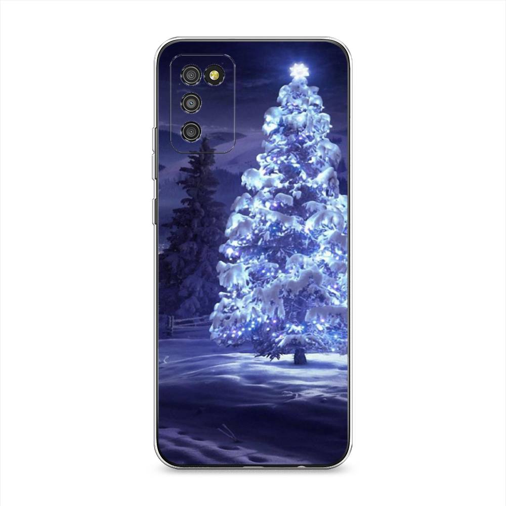 

Чехол на Samsung Galaxy A02s "Зима 4", Синий;черный;белый, 2102350-2