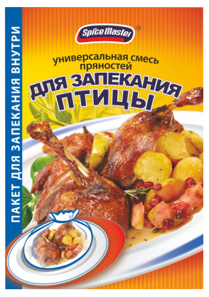 

Приправа Spice Master Для запекания птицы универсальная 30 г