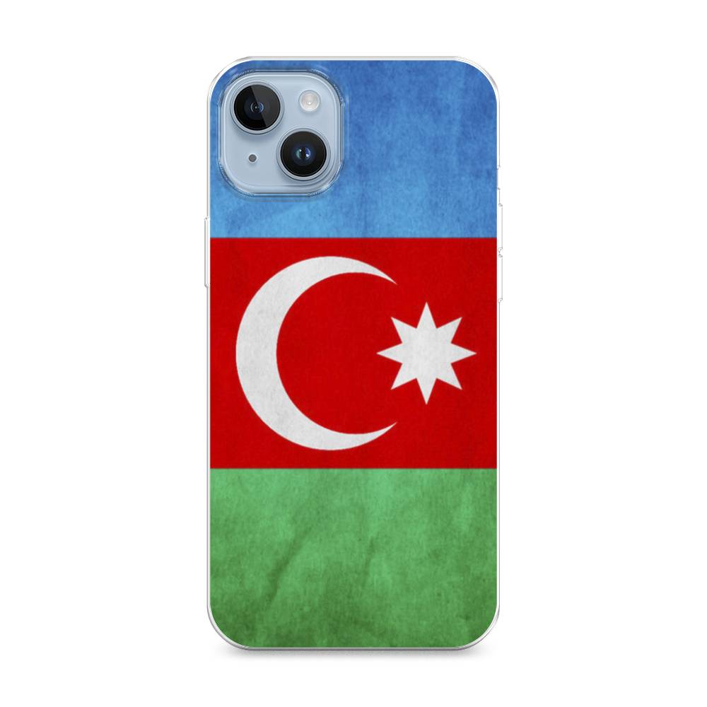

Чехол Awog на Apple iPhone 14 / Айфон 14 "Флаг Азербайджана", 15150-5