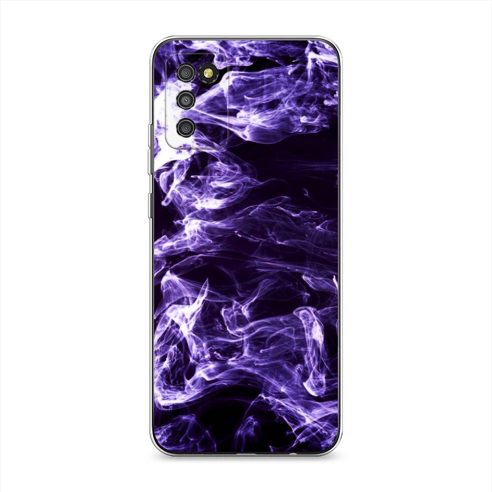 

Чехол на Samsung Galaxy A02s "Фиолетовый дым", Фиолетовый;белый;черный, 2102350-3