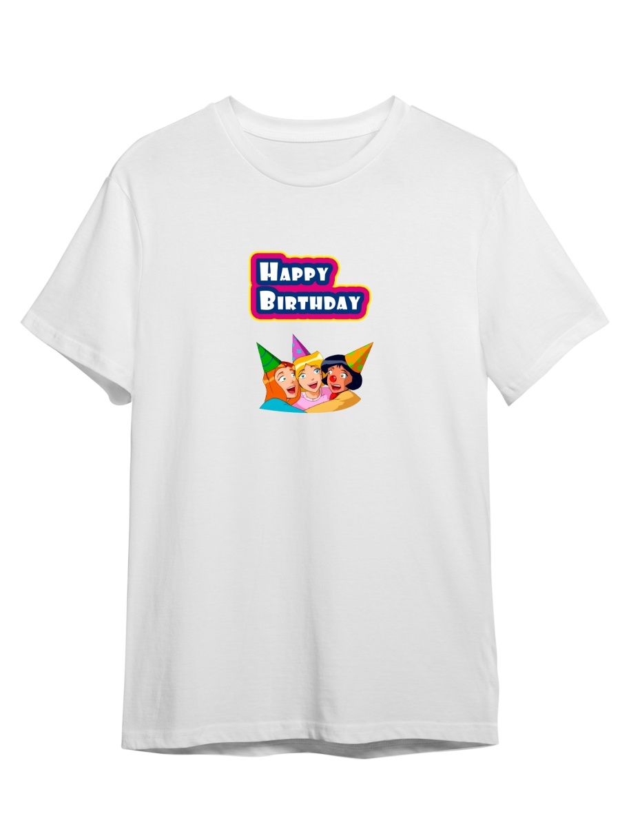 

Футболка унисекс СувенирShop Тотали спайс/Totally Spies/Мультсериал 10 белая 5XL, "Тотали спайс/Totally Spies/Мультсериал" 10
