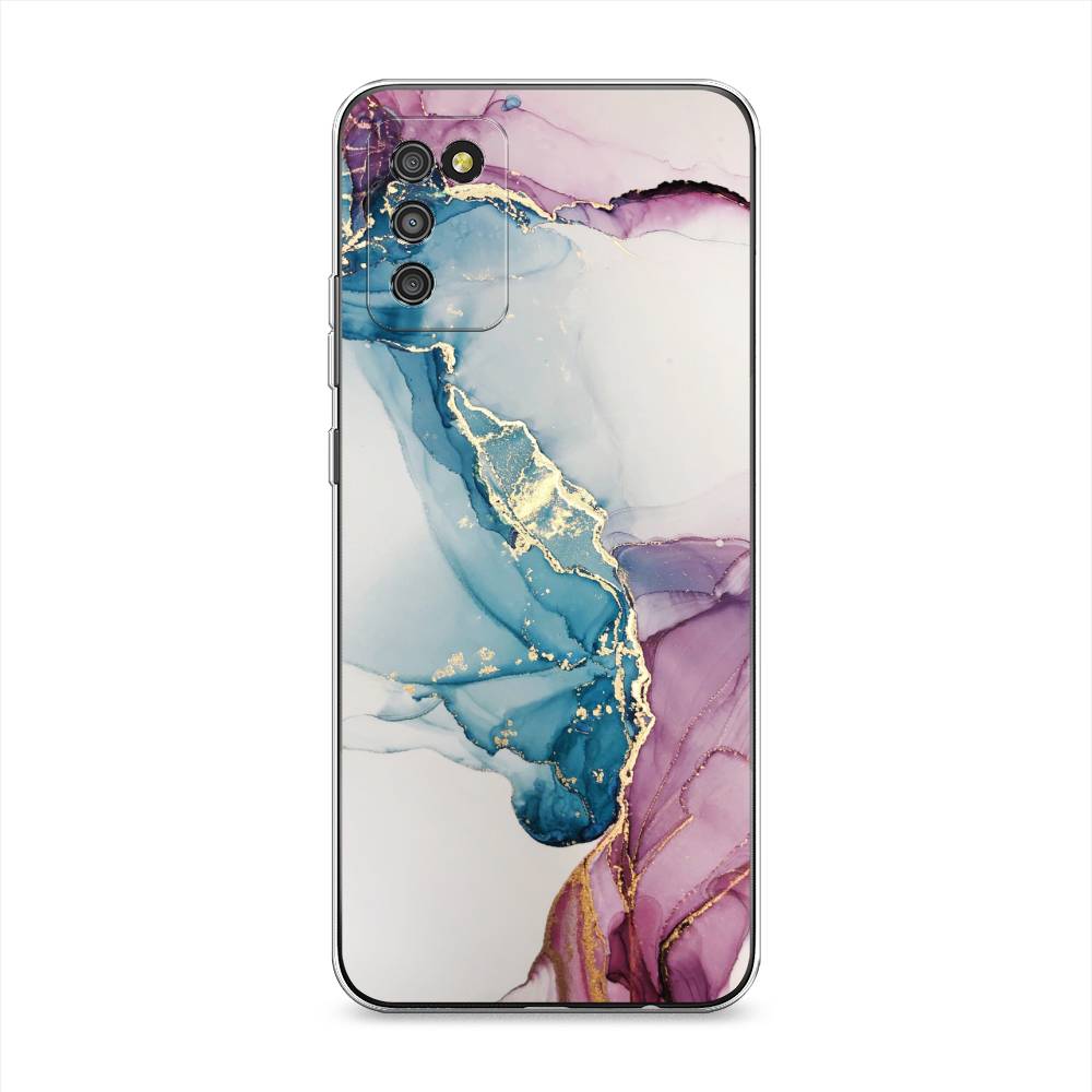 

Чехол на Samsung Galaxy A02s "Розовые разводы рисунок", 2102350-3