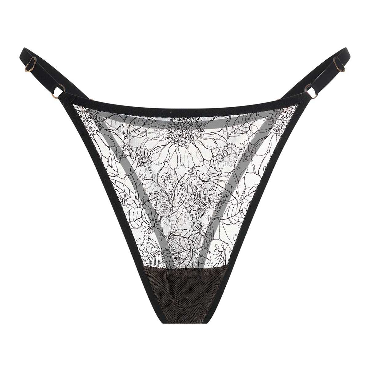 

Трусы женские Closer.Couture 52226 черные M, Черный, 52226