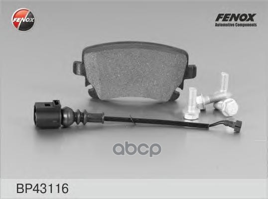 

Колодки Тормозные Volkswagen T5 03>/Multivan 03> С Датчиком Задние FENOX арт. BP43116