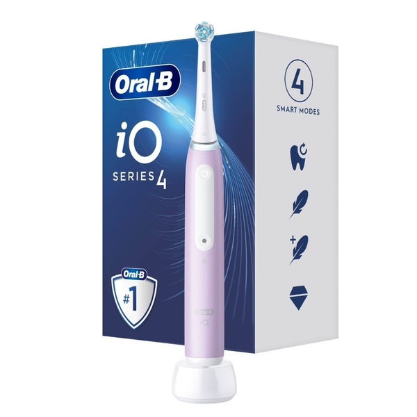 

Электрическая зубная щетка Braun iOG4.1A6.1DK фиолетовый, iOG4.1A6.1DK