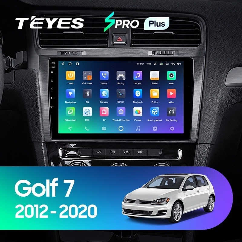 Автомобильная магнитола Teyes SPRO Plus 464 Volkswagen Golf 7 MK7 2014-2018 F2 Тип-A 3270000₽