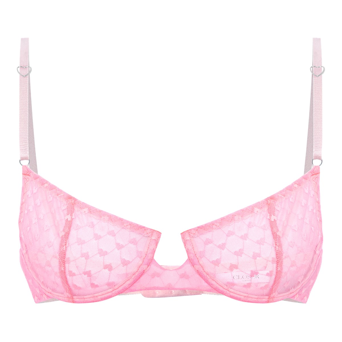 

Бюстгальтер женский Closer.Couture 39980 розовый 80C, 39980