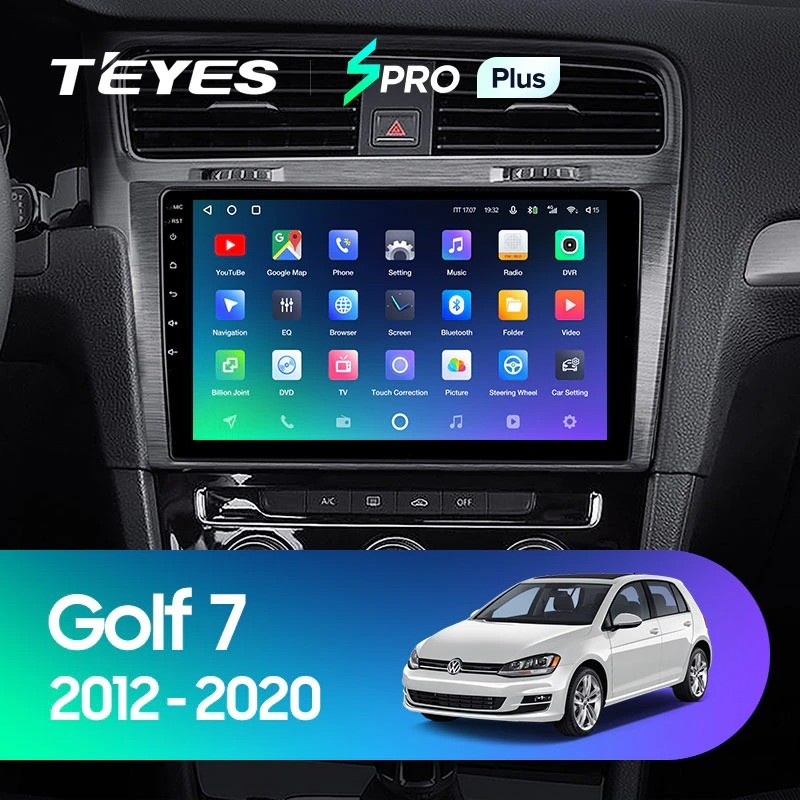 Автомобильная магнитола Teyes SPRO Plus 432 Volkswagen Golf 7 MK7 2014-2018 Тип-B 3040000₽