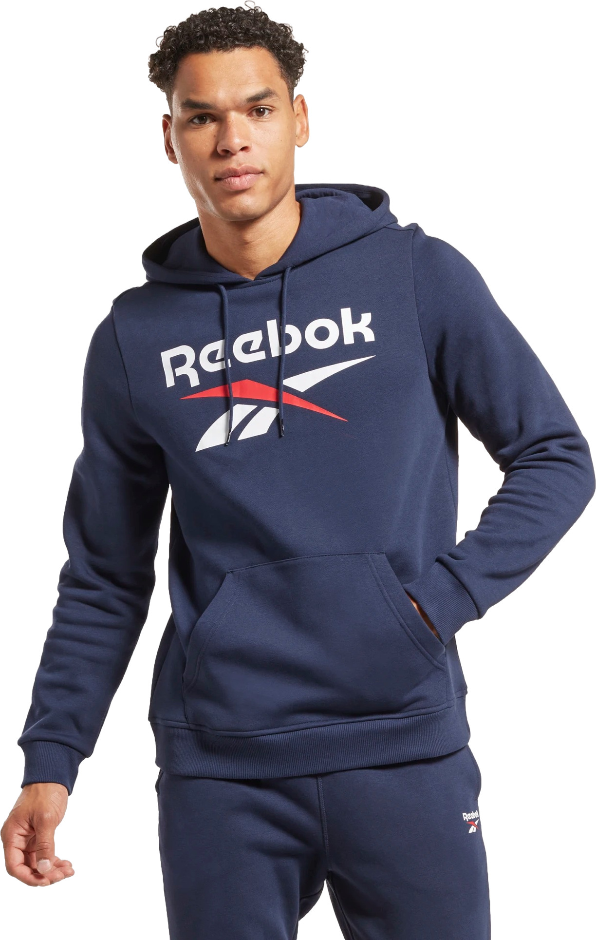 Худи мужское Reebok 100050291 синее XL