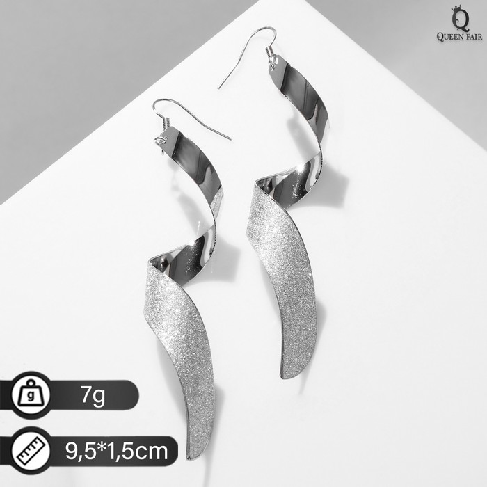 

Серьги подвески из бижутерного сплава Queen Fair 7795749, стразы