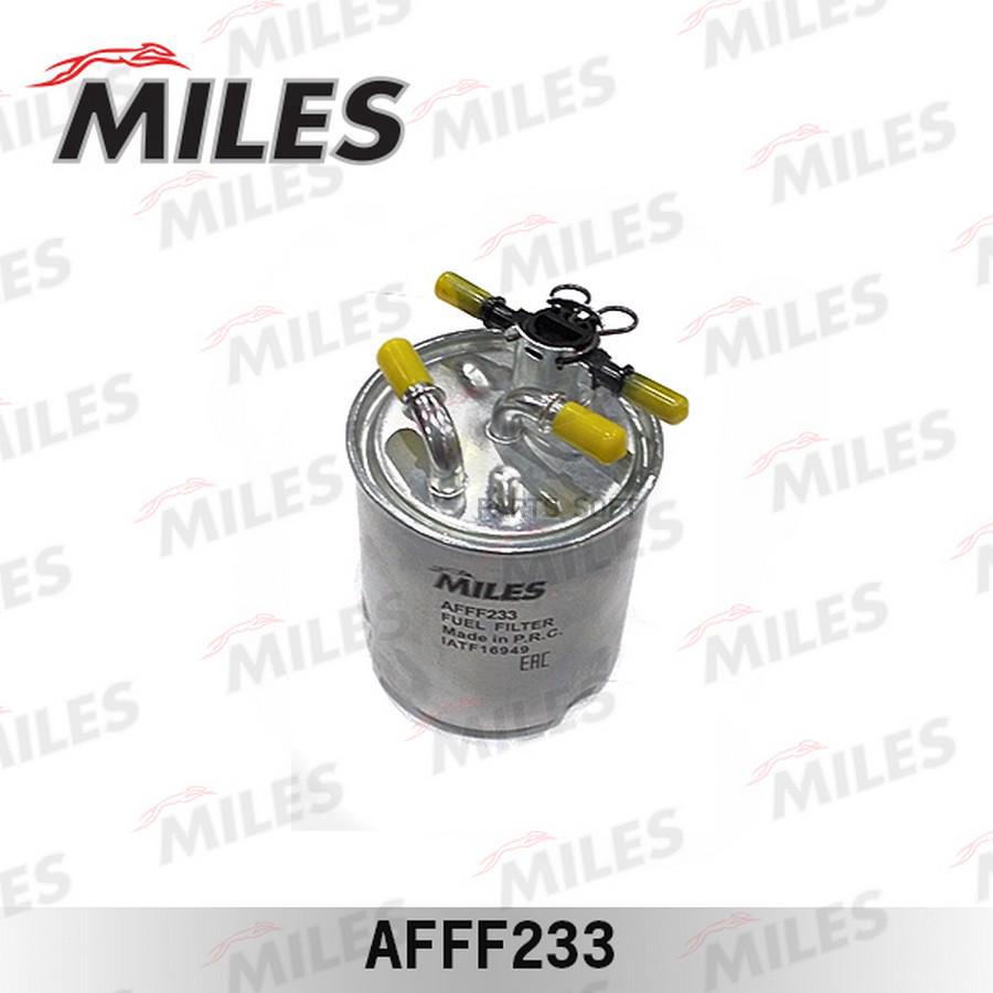 

MILES AFFF233 Фильтр топливный NISSAN X-TRAIL/QASHQAI 2.0D 07- (MANN WK9027, FILTRON PP857