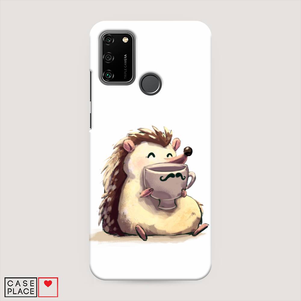 

Чехол Awog "Еж кофеман" для Honor 9A, 612320-7