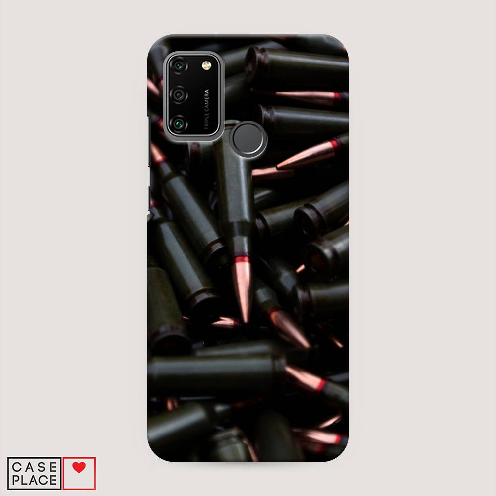 

Чехол Awog "Пули черные" для Honor 9A, 612320-4