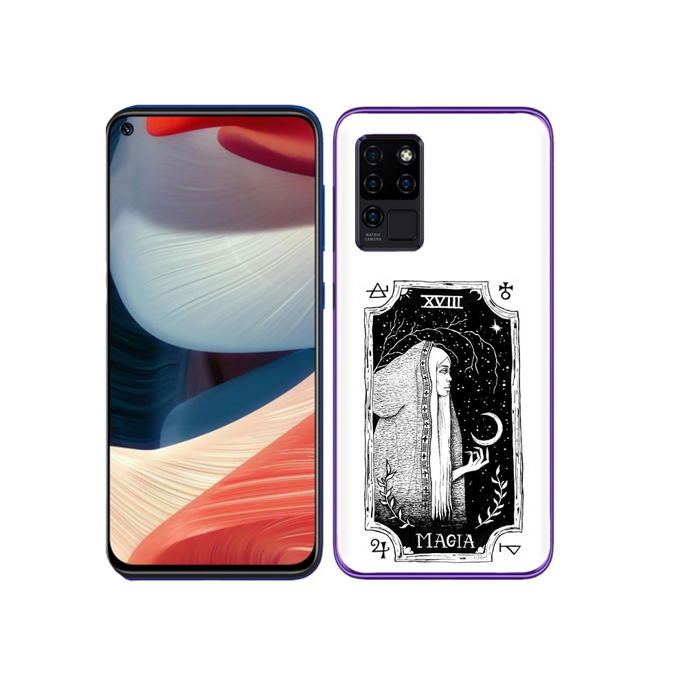 

Чехол MyPads Tocco для Oukitel C21 лунная магия, Прозрачный, Tocco