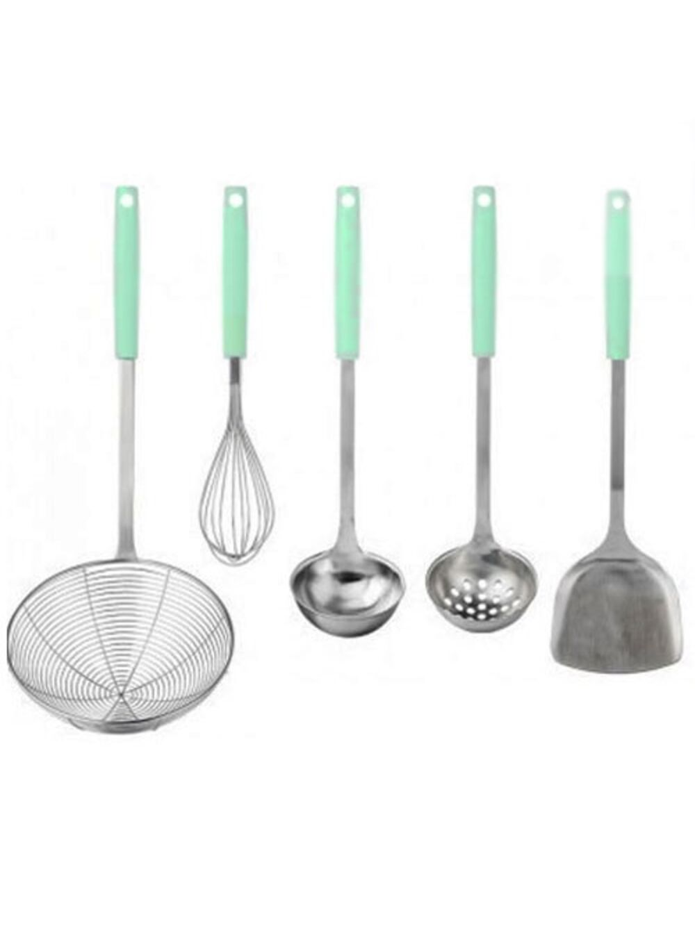 

Набор кухонных принадлежностей Jordan & Judy Stainless Steel Cookware 5 in 1 123101, Stainless Steel Cookware 5 in 1