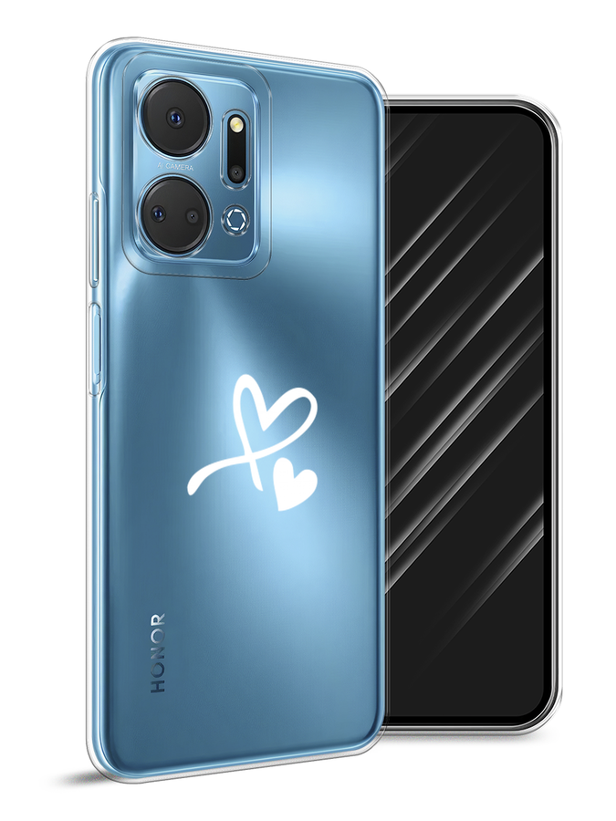 

Чехол Awog на Honor X7A Plus "Сердечко минимализм", Белый, 6121850-1