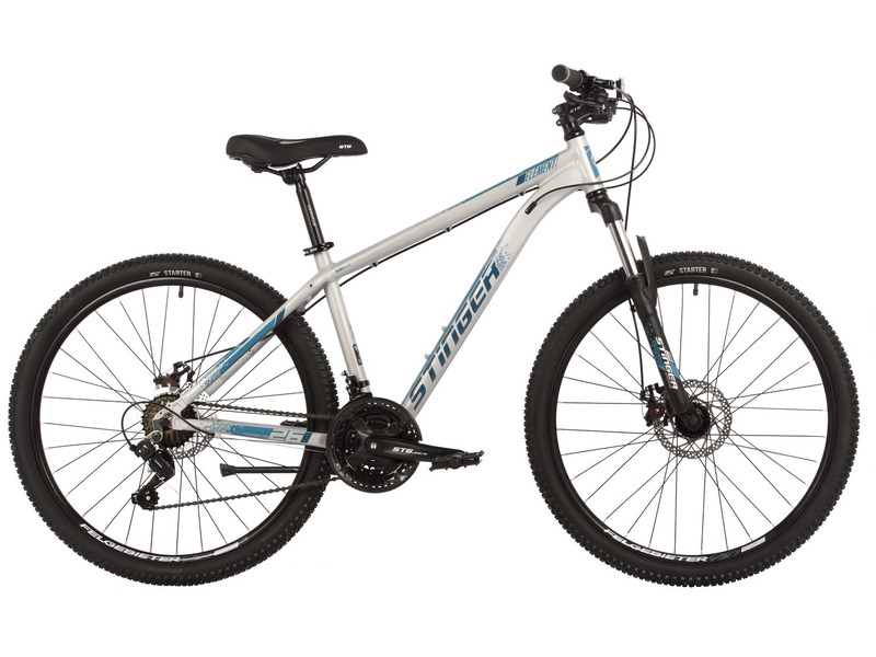 

Велосипед STINGER 26" ELEMENT STD серый, ELEMENT STD