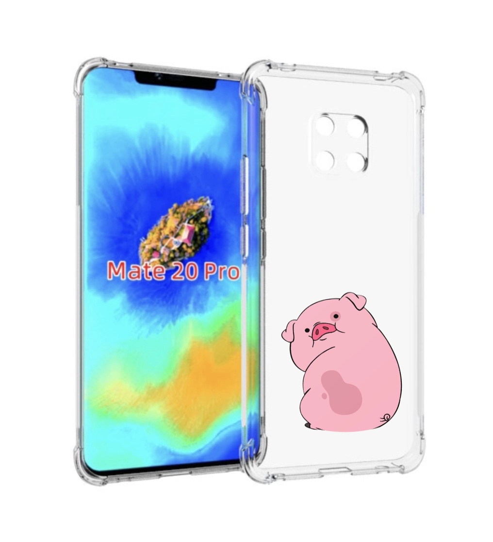 

Чехол MyPads милый-поросенок детский для Huawei Mate 20 Pro/Mate 20 RS 6.39, Прозрачный, Tocco