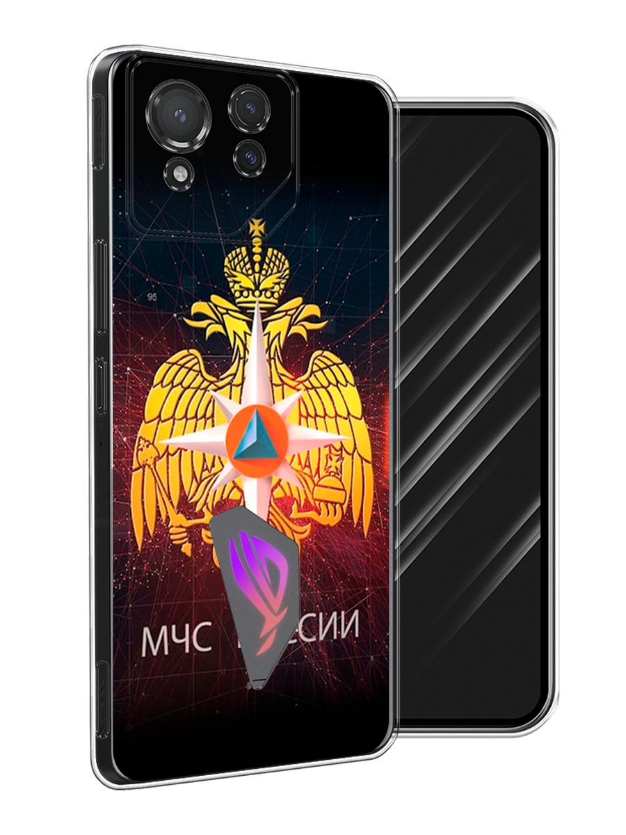 

Чехол Awog на Asus ROG Phone 8 "МЧС России", Черный;желтый;красный, 45150-1