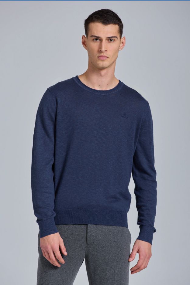 Джемпер мужской GANT 8050063 синий 3XL