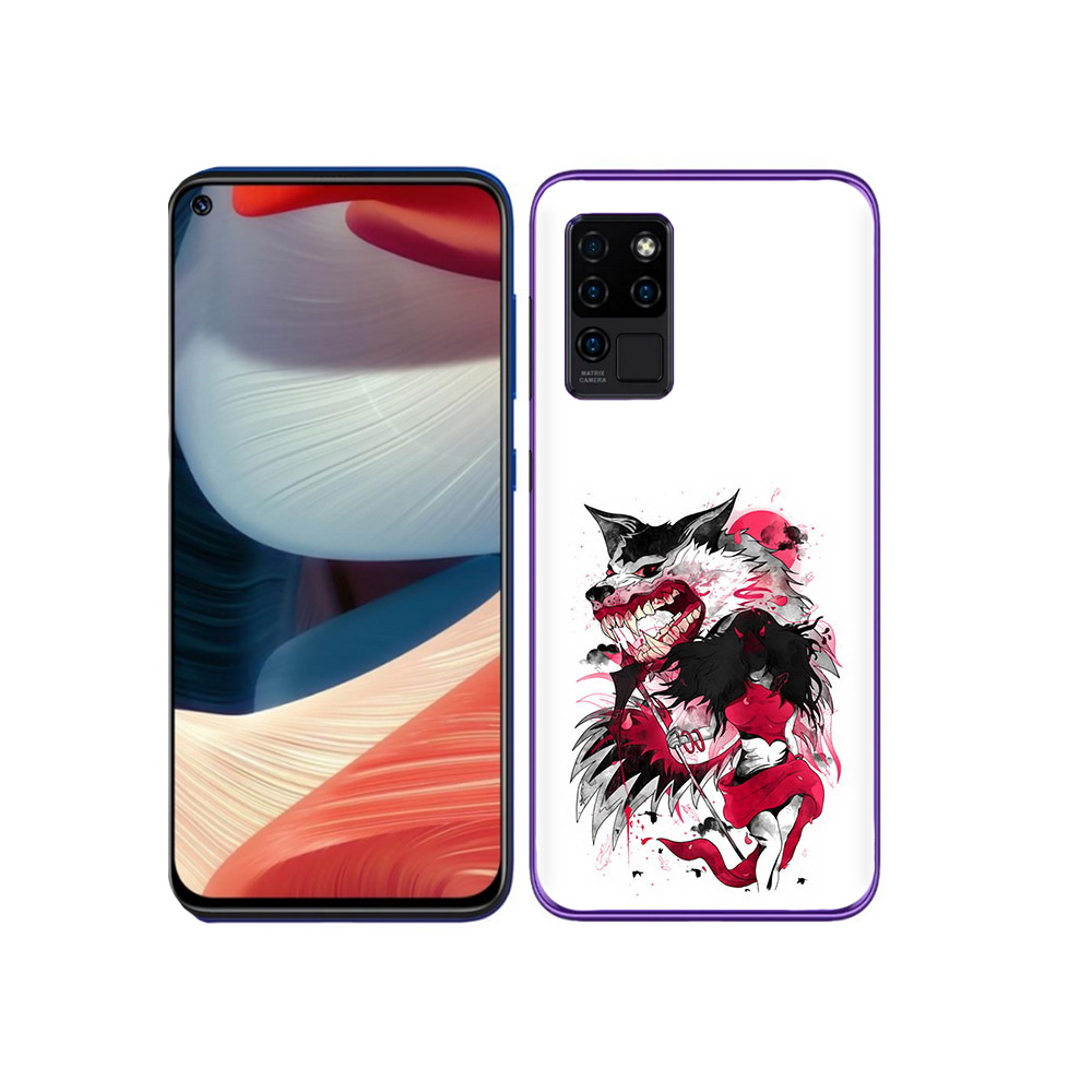 

Чехол MyPads Tocco для Oukitel C21 красная шапочка, Прозрачный, Tocco