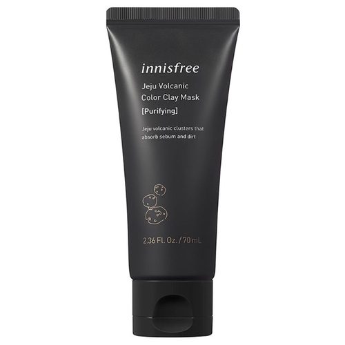 

Маска для глубокого очищения кожи лица Innisfree Volcanic Color Clay Mask Purifying Black, Маска для лица